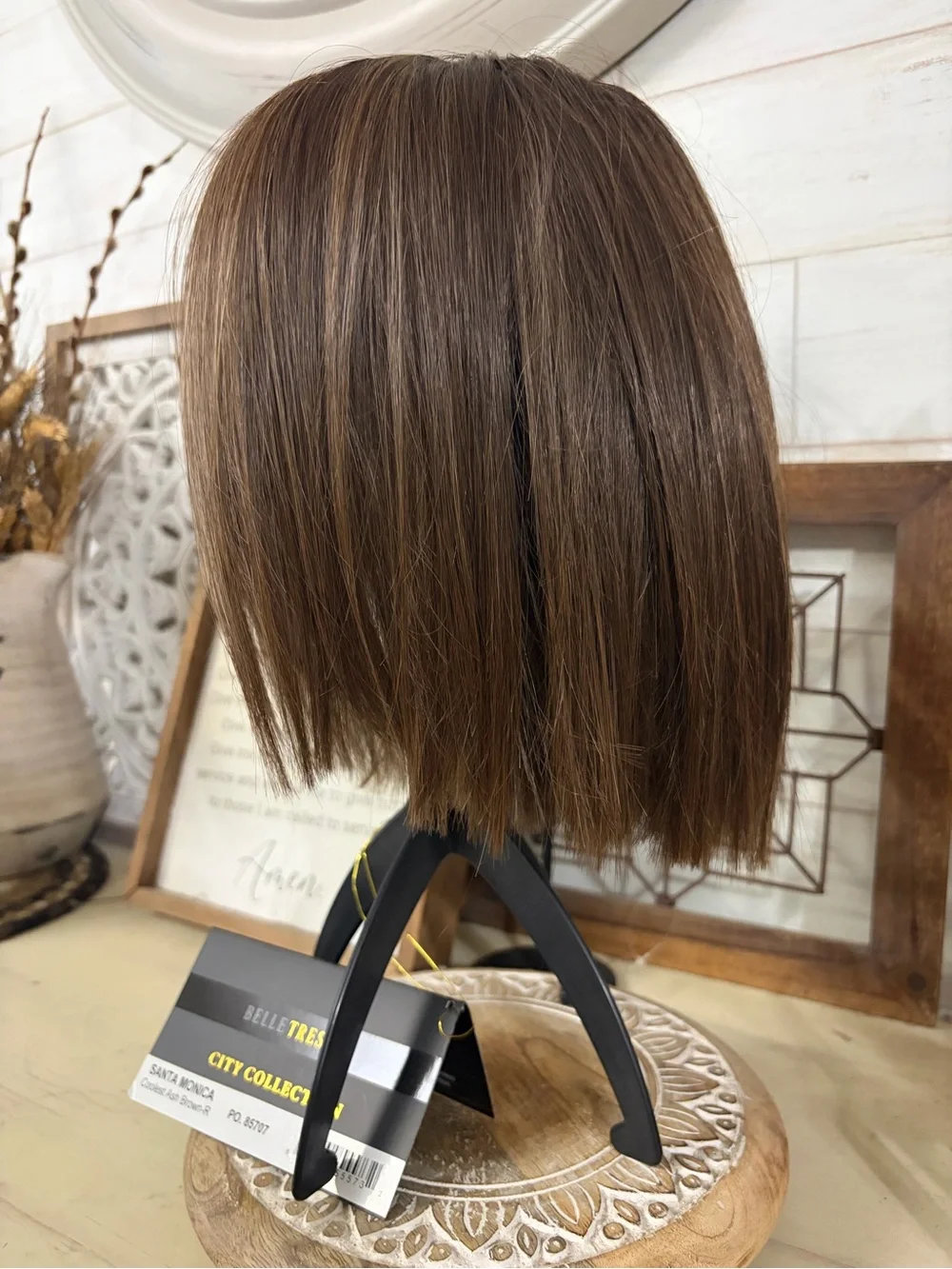 BelleTress Santa Monica Wig in Cool Ash Brown R. Heat friendly, NEW!